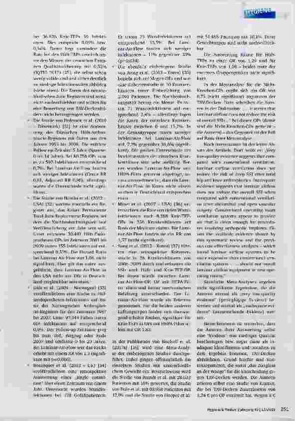 Vorschauseite 4: Luftqualität im OP-Saal: Wundinfektionen, RLT-Anlagen und Disziplin