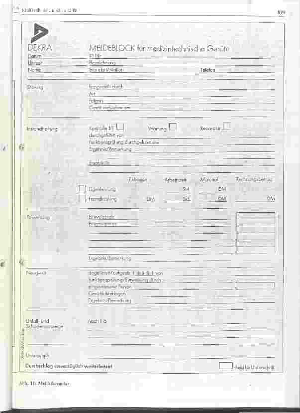 Vorschauseite 3: Umsetzung der MedGV und Einführung eines Gerätemanagements Teil II