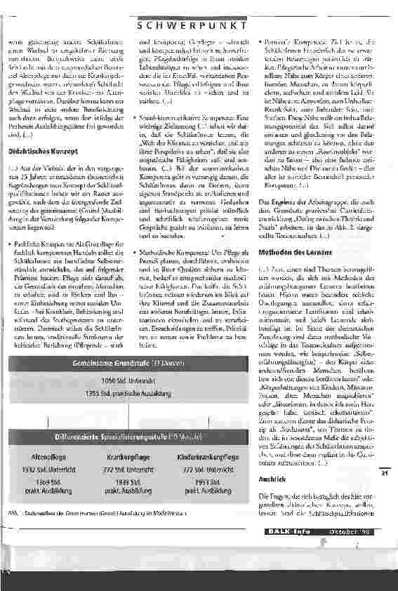 Vorschauseite 2: Gemeinsame (Grund-)Ausbildung - Ein Modellversuch Möglichkeiten der Gestaltung und Umsetzung in der Praxis