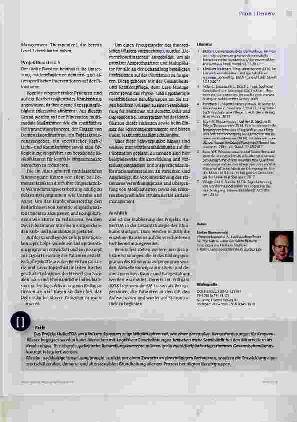 Vorschauseite 5: Demenzsensibles Krankenhaus