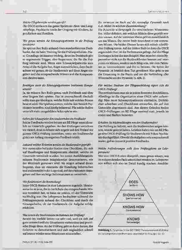 Vorschauseite 2: «Die Prüfung ist anspruchsvoll, aber beliebt»