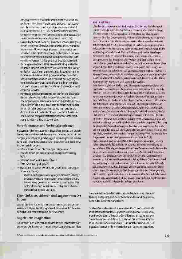 Vorschauseite 4: Einen inneren Ort der Geborgenheit gestalten