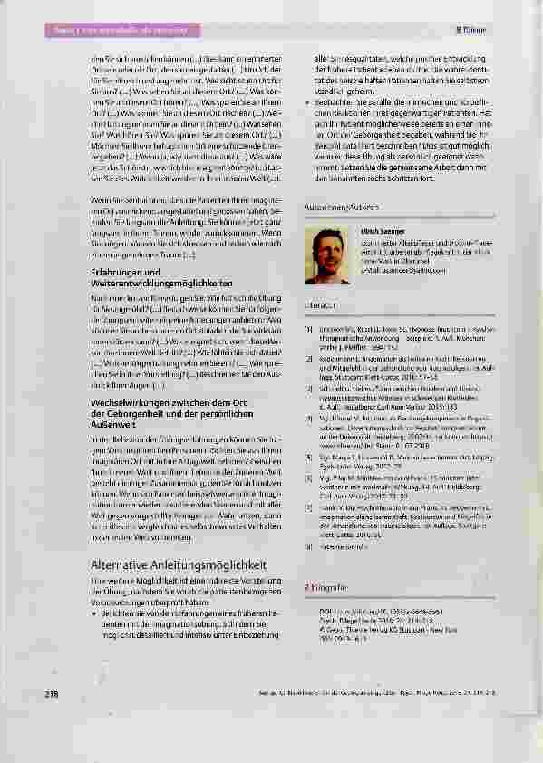 Vorschauseite 5: Einen inneren Ort der Geborgenheit gestalten