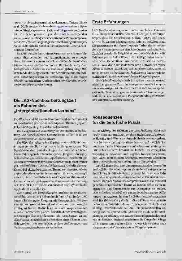 Vorschauseite 5: Generationen lernen voneinander und miteinander