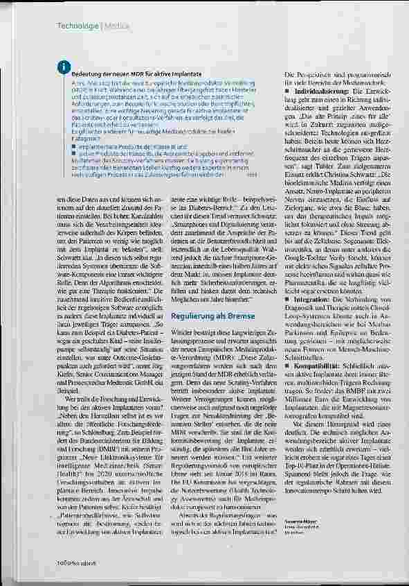 Vorschauseite 3: Die Innovationsschrittmacher