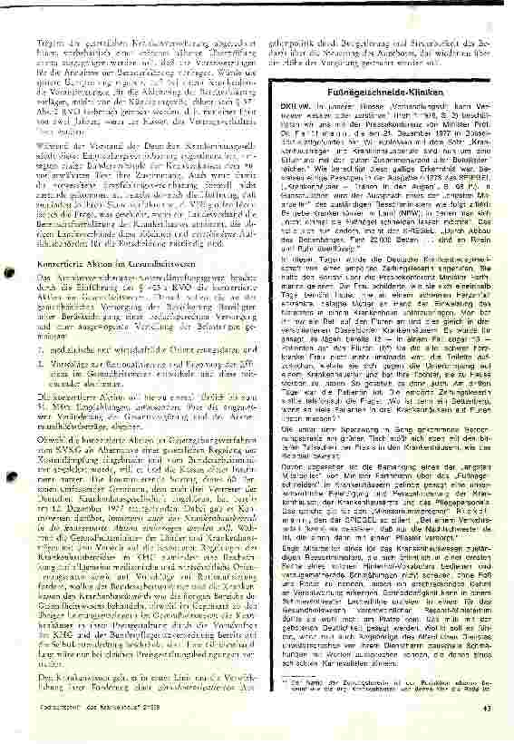Vorschauseite 2: Vor der Novelierung des KHG