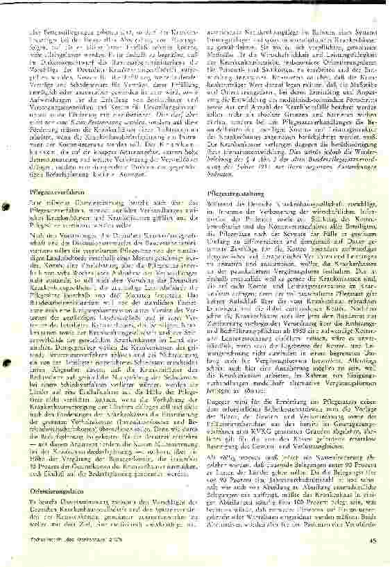 Vorschauseite 4: Vor der Novelierung des KHG