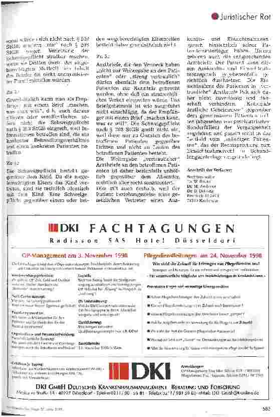 Vorschauseite 4: Behandlung von Minderjährigen