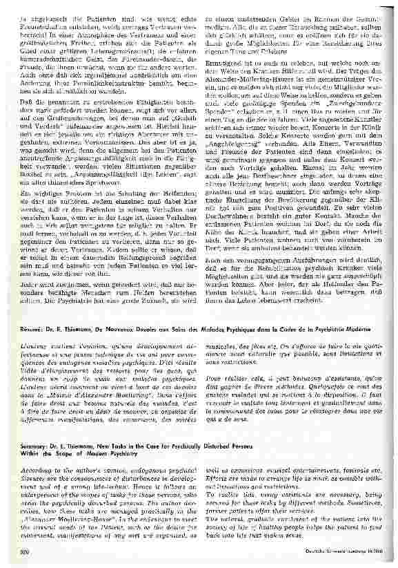 Vorschauseite 4: Neue Aufgaben in der Pflege psychisch Kranker im Rahmen der modernen Psychiatrie