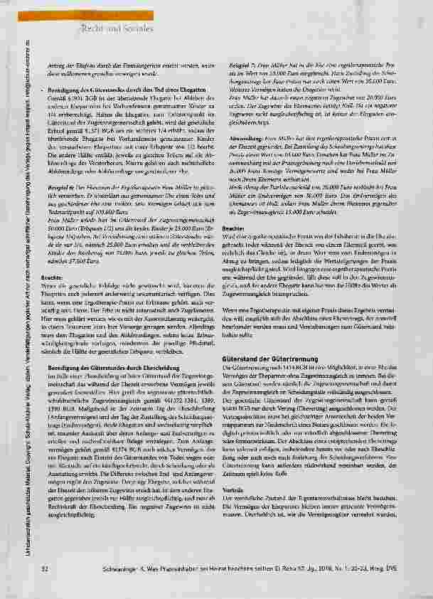 Vorschauseite 3: Was Praxisinhaber beachten sollten, wenn sie heiraten
