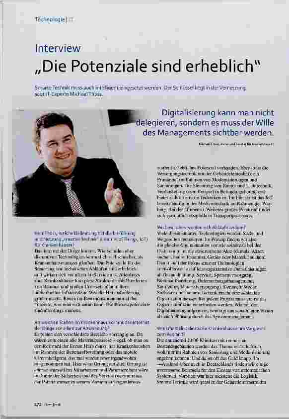 Vorschauseite 1: „Die Potenziale sind erheblich“