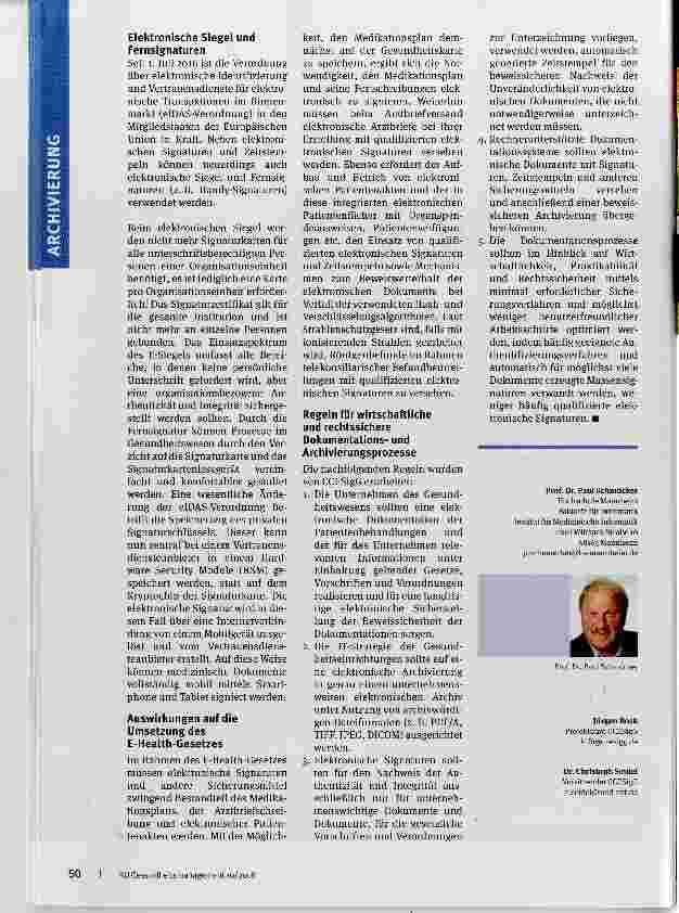Vorschauseite 3: Elektronische Signaturen und weitere Sicherungsmechanismen