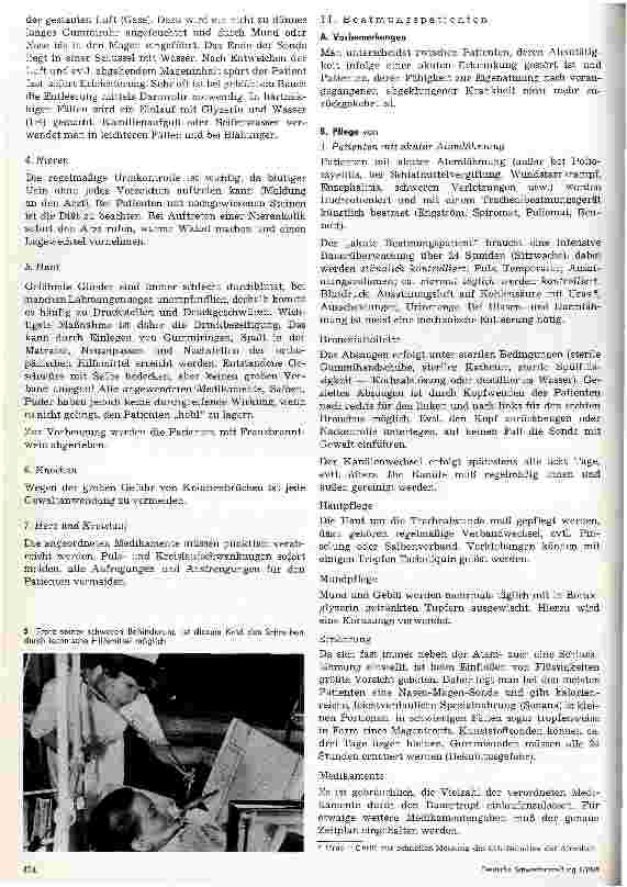 Vorschauseite 4: Die Pflege körperbehinderter und atemgelähmter Kinder und Jugendlicher