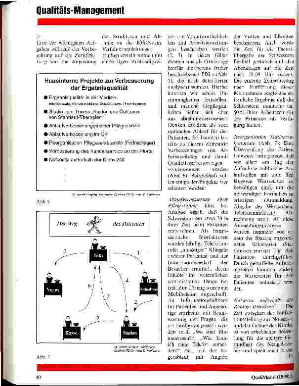 Vorschauseite 4: Symposium: Umfassendes Qualitätsmanagement im Krankenhaus Wir sind zertifiziert! Praktiker berichten: Und der Nutzen?