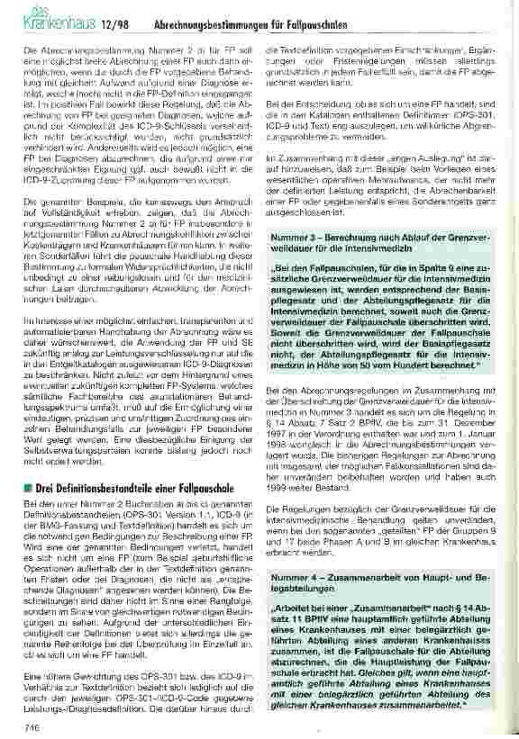 Vorschauseite 5: Abrechnung von Fallpauschalen und Sonderentgelten