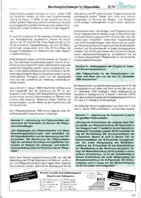 Vorschauseite 6: Abrechnung von Fallpauschalen und Sonderentgelten