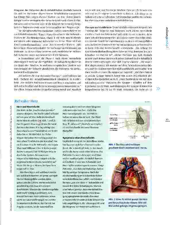Vorschauseite 2: Herzinfarkt Teil 1: stationäre Rehabilitation Auszeit vom Alltag therapeutisch nutzen