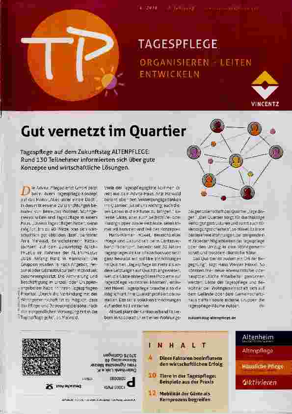 Vorschauseite 1: Gut vernetzt im Quartier