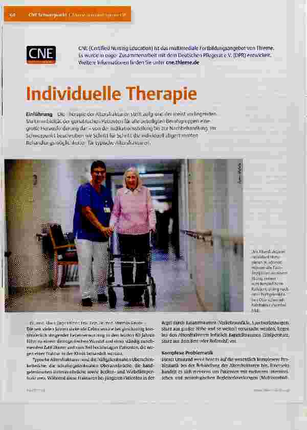 Vorschauseite 1: Individuelle Therapie
