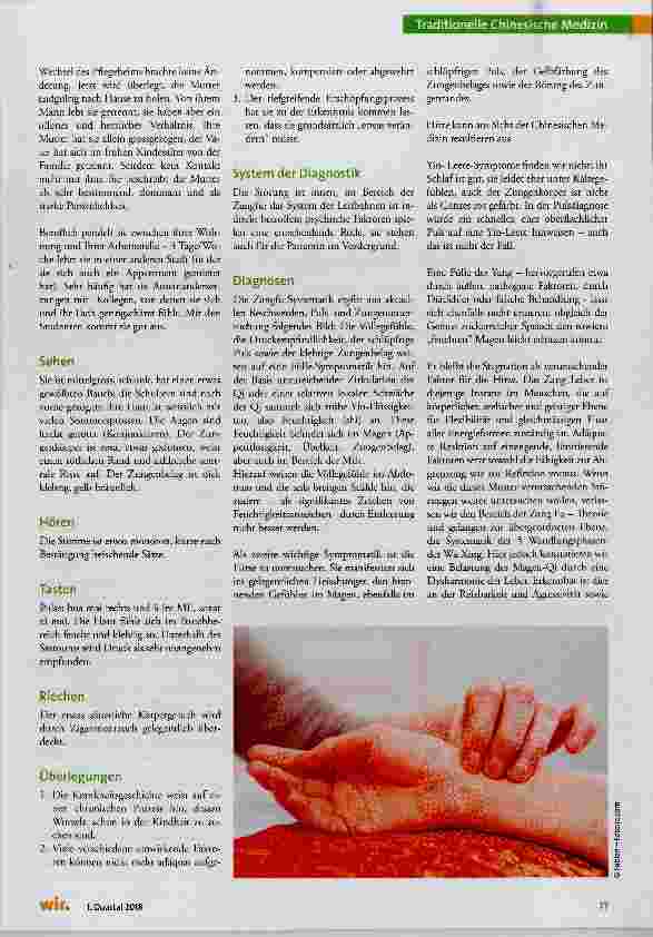 Vorschauseite 2: TCM-Kasuistik