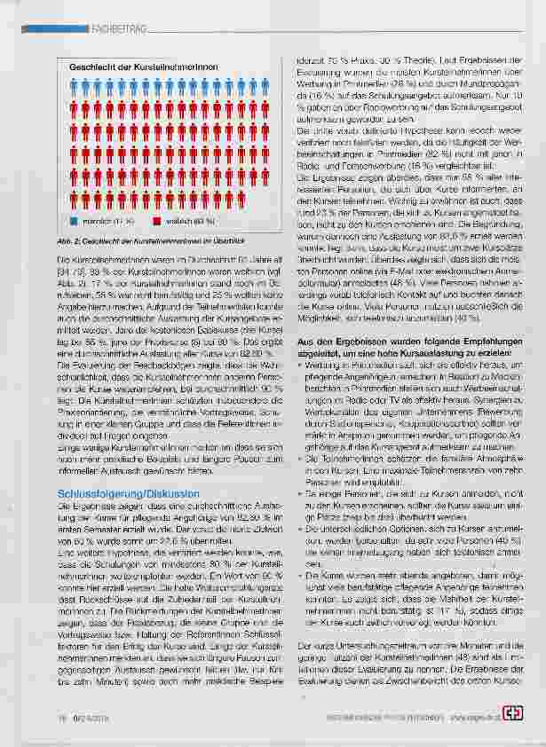 Vorschauseite 3: Altenpflege von Profis lernen: Zwischenbericht zur Evaluierung von Pflegekursen für pflegende Angehörige