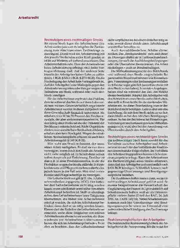Vorschauseite 4: Der Streik in Gesundheitseinrichtungen