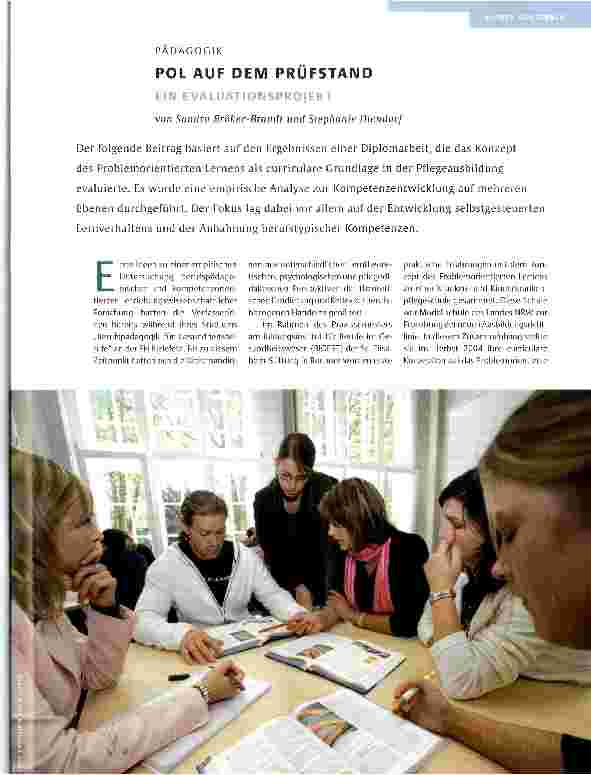 Vorschauseite 1: POL AUF DEM PRÜFSTAND