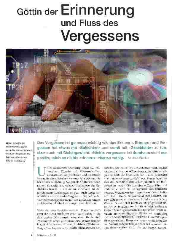 Vorschauseite 1: Göttin der Erinnerung und Fluss des Vergessens