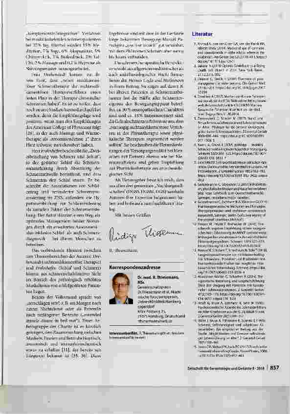 Vorschauseite 3: Schmerz und Alter