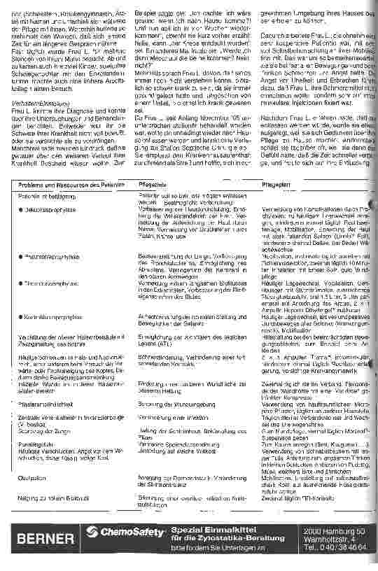 Vorschauseite 3: Pflege einer Patientin mit metastasierendem Schilddrüsenkarzinom