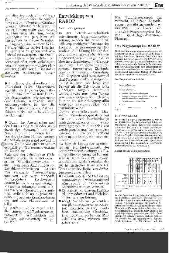 Vorschauseite 2: Entlastung des Personals von administrativen Arbeiten
