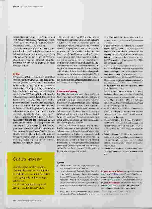 Vorschauseite 5: Eine Schwangerschaft mit HIV