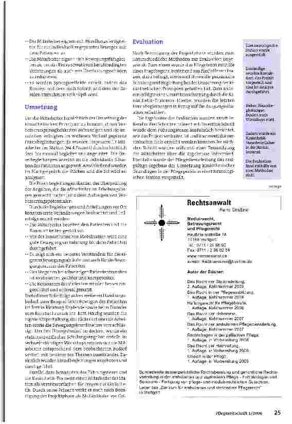Vorschauseite 2: Nachhaltigkeit der Fortbildungen sichern