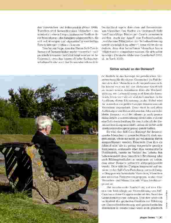 Vorschauseite 2: Demenz und Selbstbestimmung