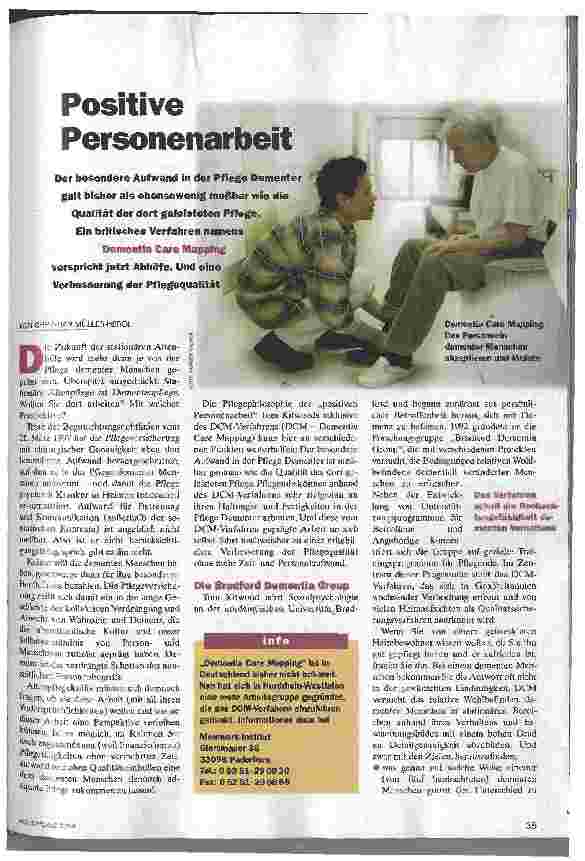 Vorschauseite 1: Positive Personenarbeit