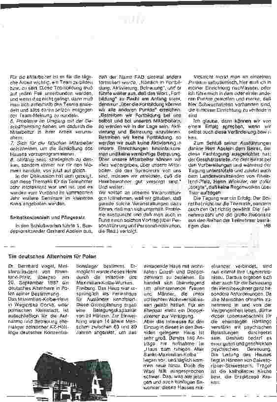Vorschauseite 2: Fortbildung Aktivierung Betreuung