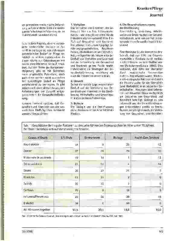 Vorschauseite 3: Der Pflegebedarf steigt Gesellschaftliche Auswirkungen der demographischen Bevölkerungsentwicklung in Deutschland