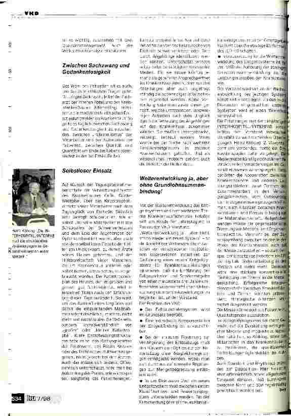 Vorschauseite 3: Schon wieder ein neues System? In den Krankenhäusern ist man vorerst nicht begeistert Informationen und Diskussion auf der 41. Jahrestagung des VKD in Passau