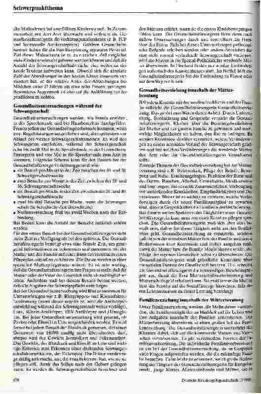 Vorschauseite 3: Mutterberatung in Finnland