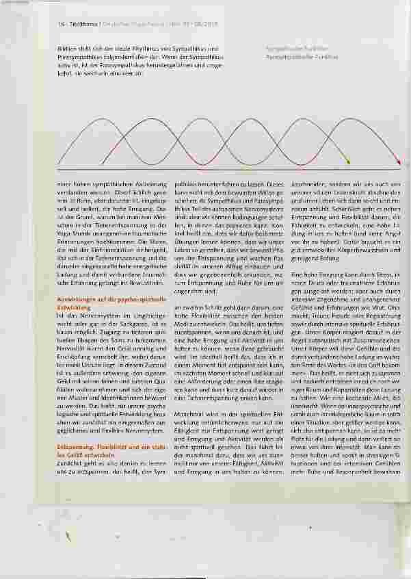 Vorschauseite 3: Die Rolle des Nervensystems in der Yoga-Praxis und auf dem spirituellen Weg