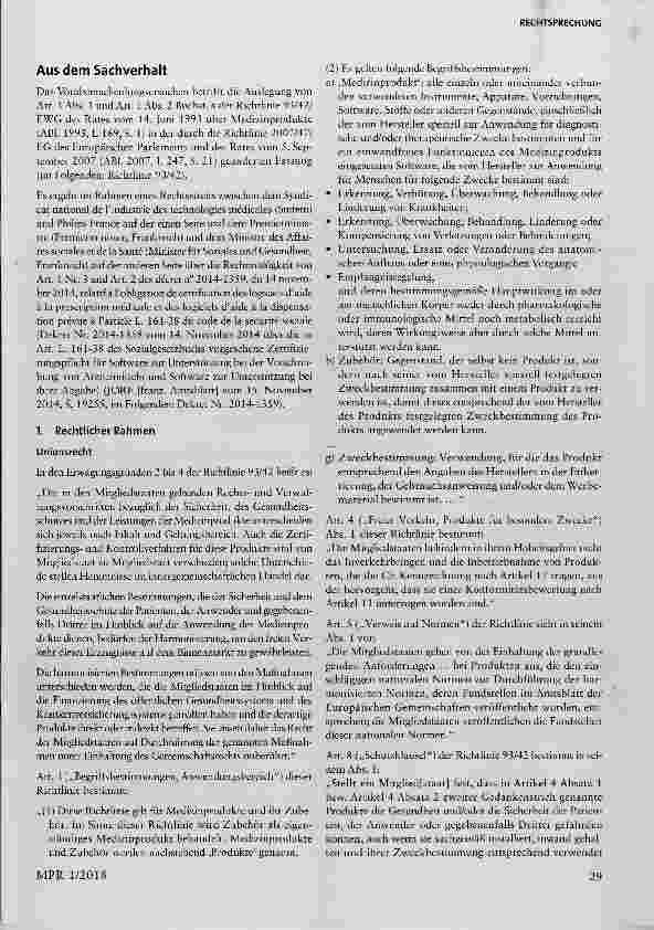 Vorschauseite 2: Software als Medizinprodukt