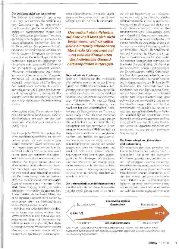 Vorschauseite 2: Gesundheit und Prävention bei älteren Menschen
