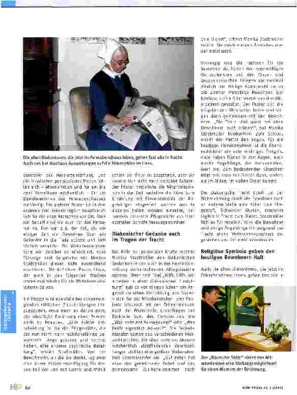 Vorschauseite 3: Gelebte Diakonie
