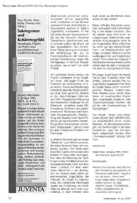 Vorschauseite 3: Ferien vom Krieg