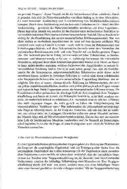 Vorschauseite 3: Sorge um den Leib - Verfügen über den Körper