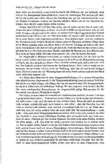 Vorschauseite 5: Sorge um den Leib - Verfügen über den Körper