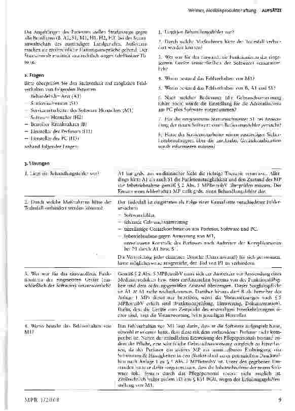 Vorschauseite 4: Medizinproduktehaftung
