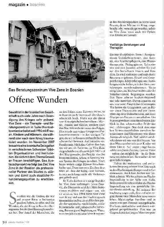 Vorschauseite 1: Offene Wunden