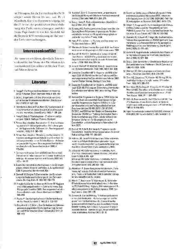 Vorschauseite 6: Hygienisch-mikrobiologische und werkstoffkundliche Untersuchungen zur Desinfektion dentaler Prothesenbasismaterialien