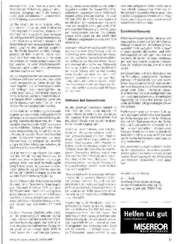 Vorschauseite 2: Orthokin: Ein Update
